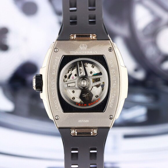 Tsar Bomba Neutron ’Phantom’, Skeleton Dial, Limited Edition to 500 Pieces - Picture 9 of 11